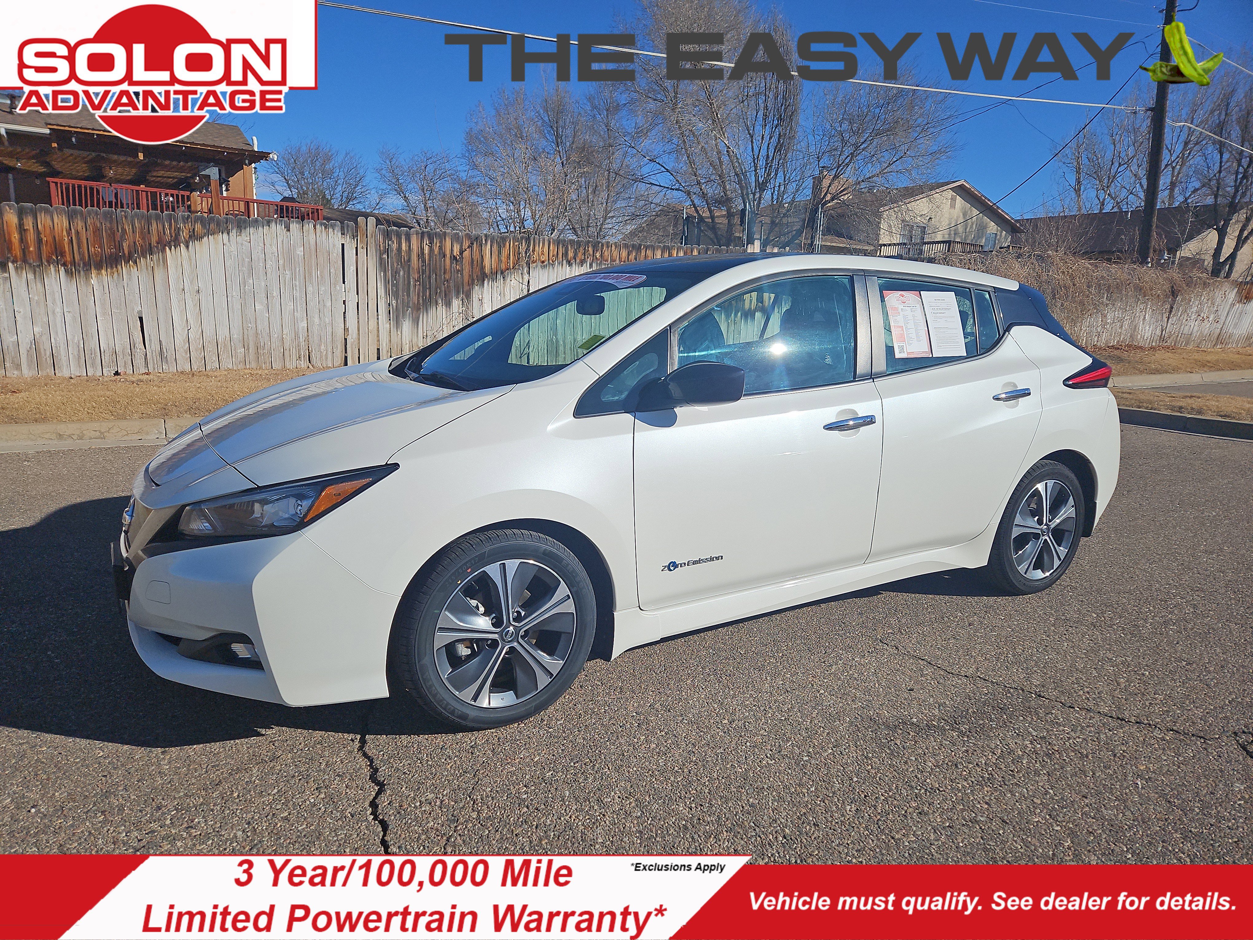 Used 2019 Nissan Leaf SV w/ SV Technology Package image 1