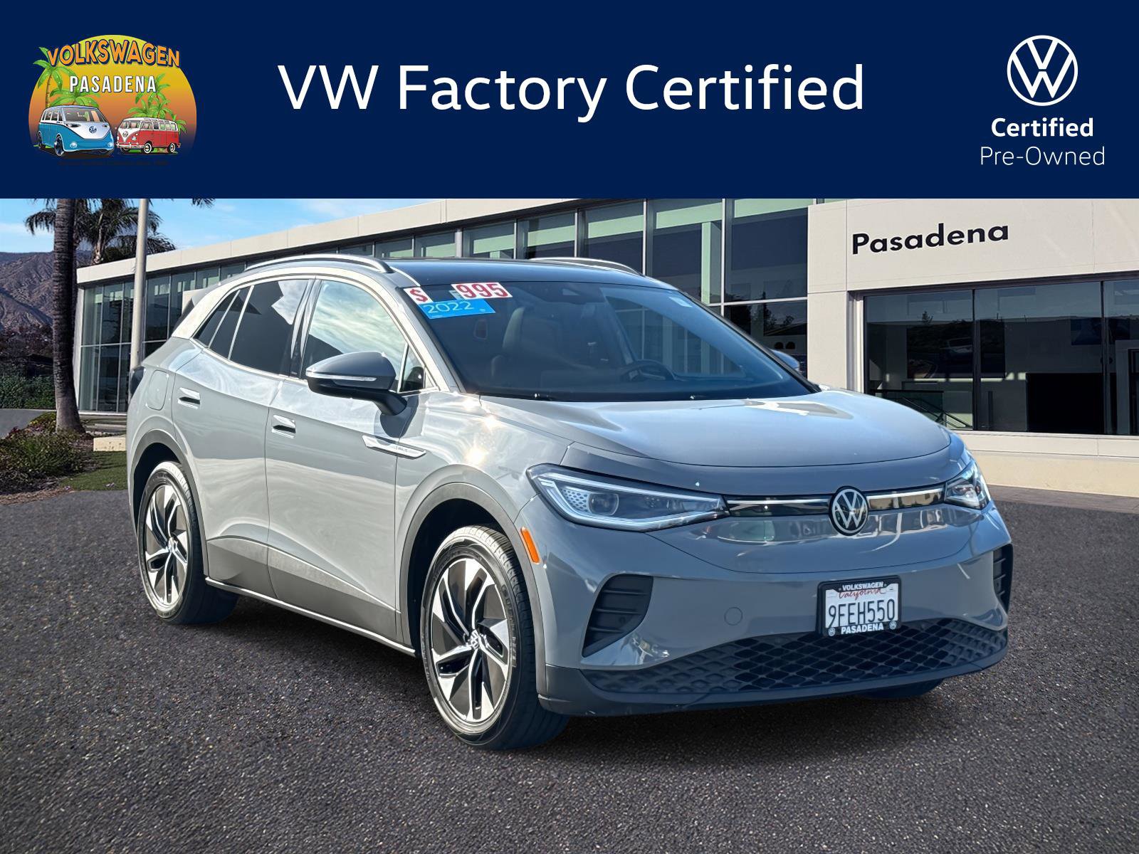 Certified 2022 Volkswagen ID.4 Pro S
