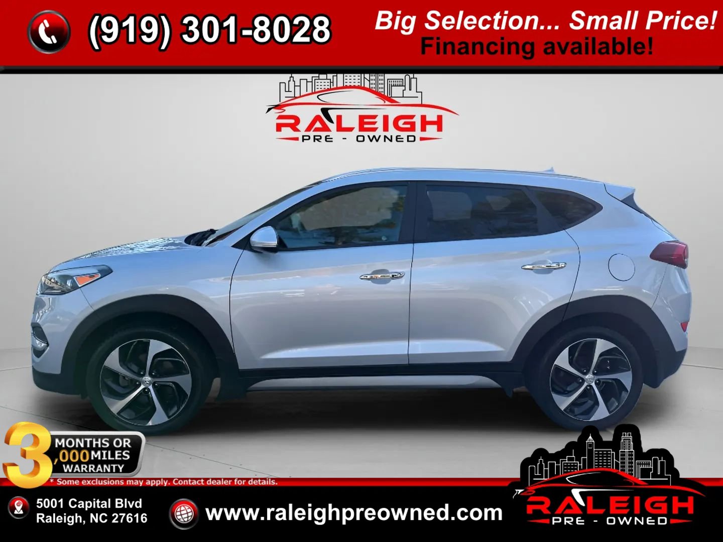 Used 2017 Hyundai Tucson Limited