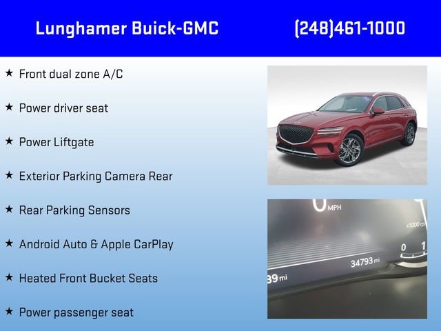 Used 2025 Genesis GV70 2.5T image 12