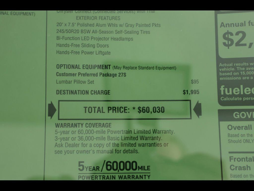 New 2026 Chrysler Pacifica Pinnacle image 30