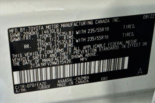 Used 2022 Toyota RAV4 XLE Premium AWD/4WD image 30