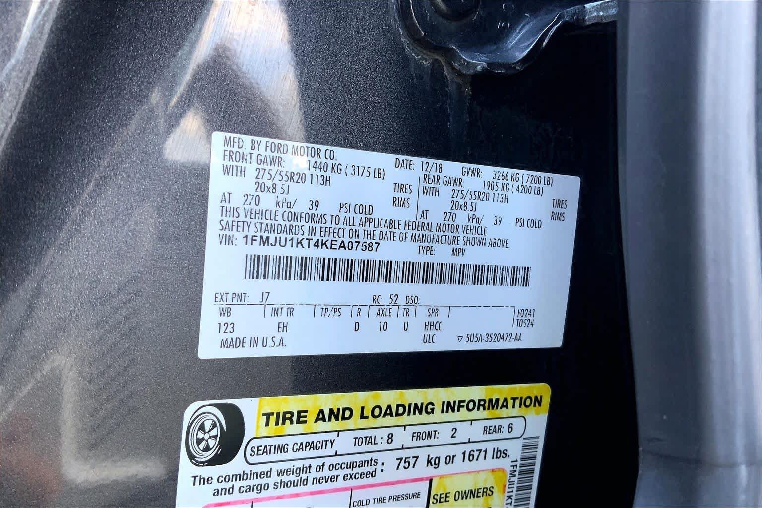 Used 2019 Ford Expedition Limited RWD image 36