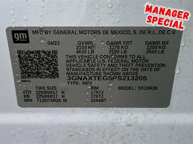 Used 2023 Chevrolet Equinox LT w/ Driver Convenience Package image 31