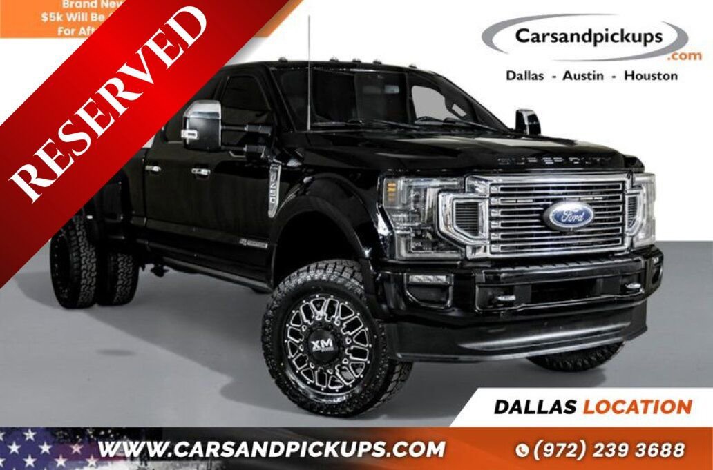 Used 2022 Ford F450 Platinum image 1