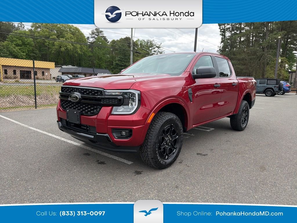 Used 2025 Ford Ranger XLT w/ Black Appearance Package AWD/4WD image 1