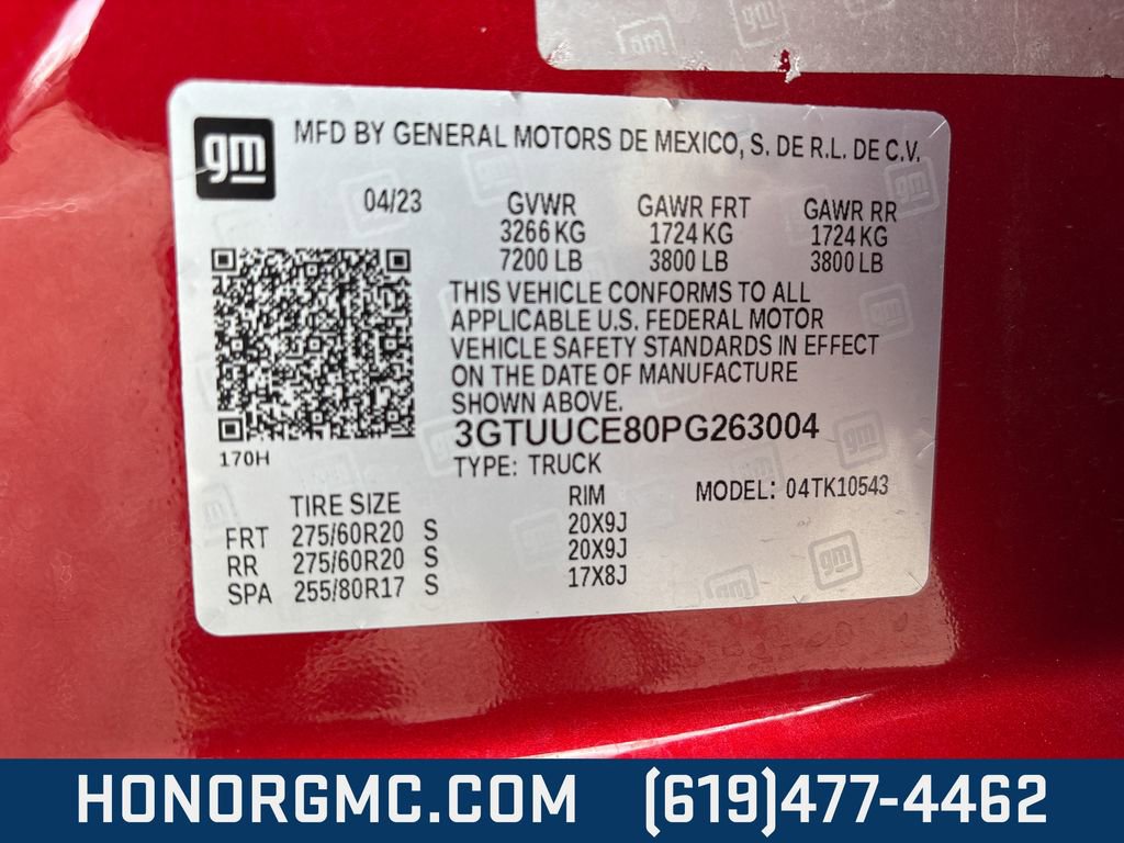 Used 2023 GMC Sierra 1500 Elevation w/ X31 Off-Road Package image 34