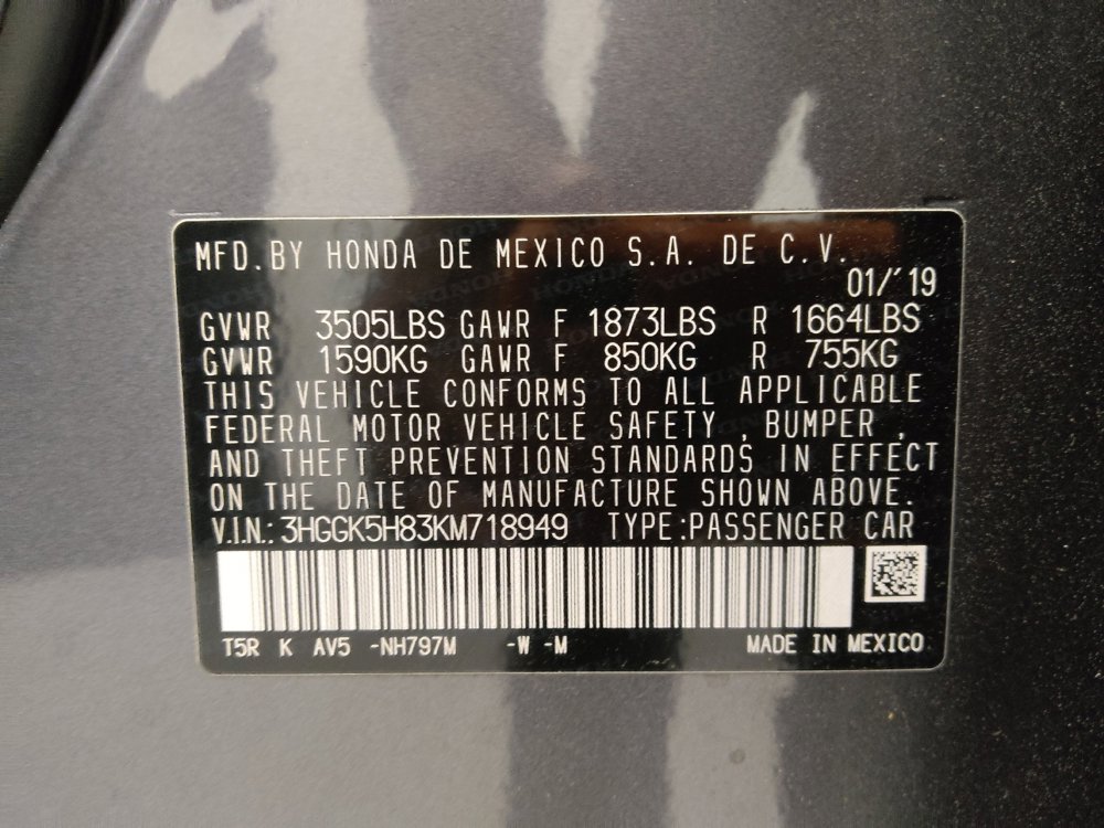 Used 2019 Honda Fit EX image 33