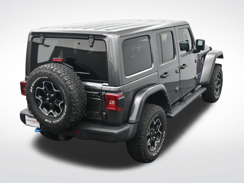 Used 2021 Jeep Wrangler Unlimited Rubicon 4xe w/ Steel Bumper Group AWD/4WD image 26