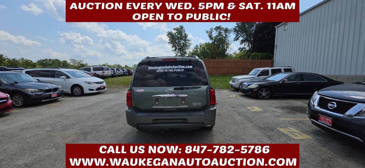 Used 2004 INFINITI QX56 4WD w/ Smart Vision Pkg image 3
