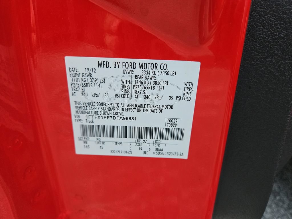 Used 2013 Ford F150 STX w/ Mid Equipment Group AWD/4WD image 28