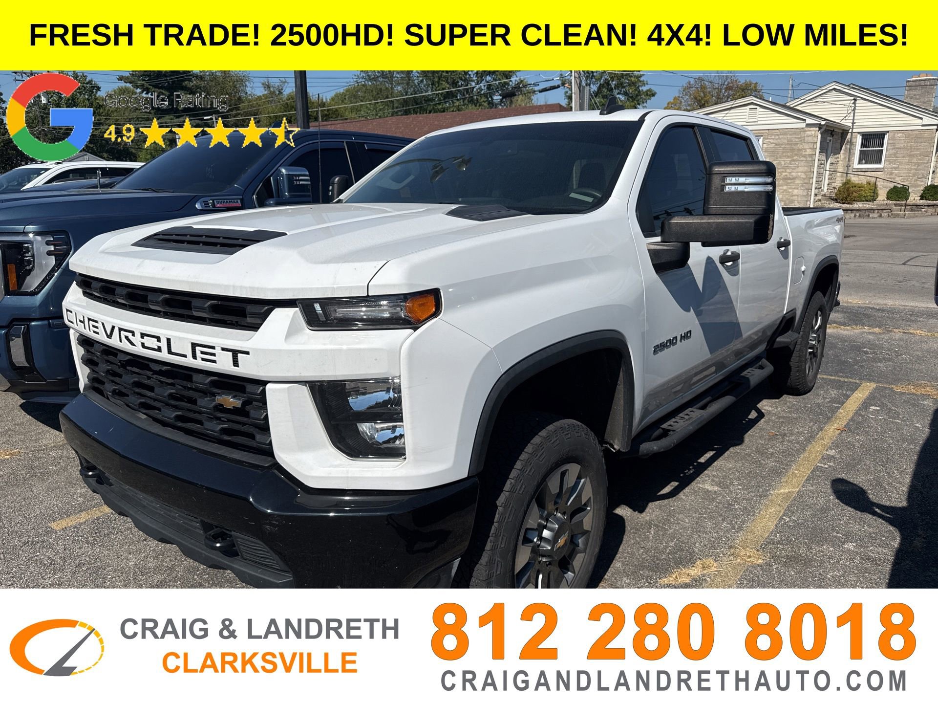 Used 2021 Chevrolet Silverado 2500 Custom w/ Custom Value Package