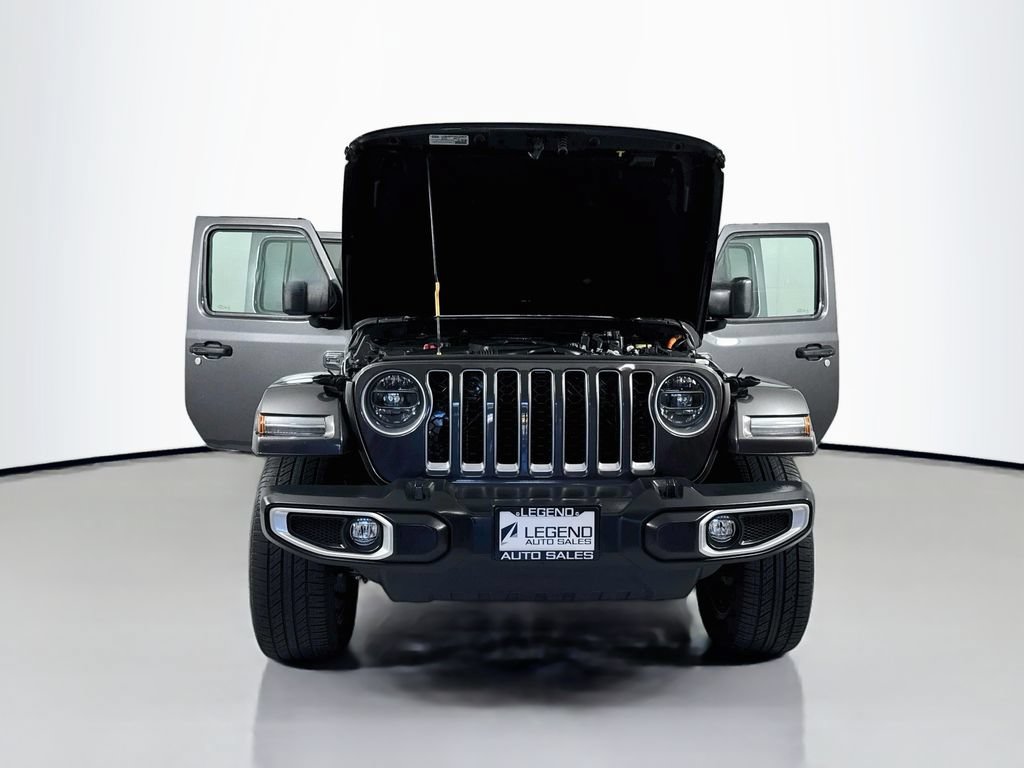Used 2021 Jeep Wrangler Unlimited Sahara w/ Cold Weather Group AWD/4WD image 22