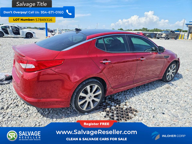 Used 2012 Kia Optima SX w/ Premium Touring Pkg FWD image 4