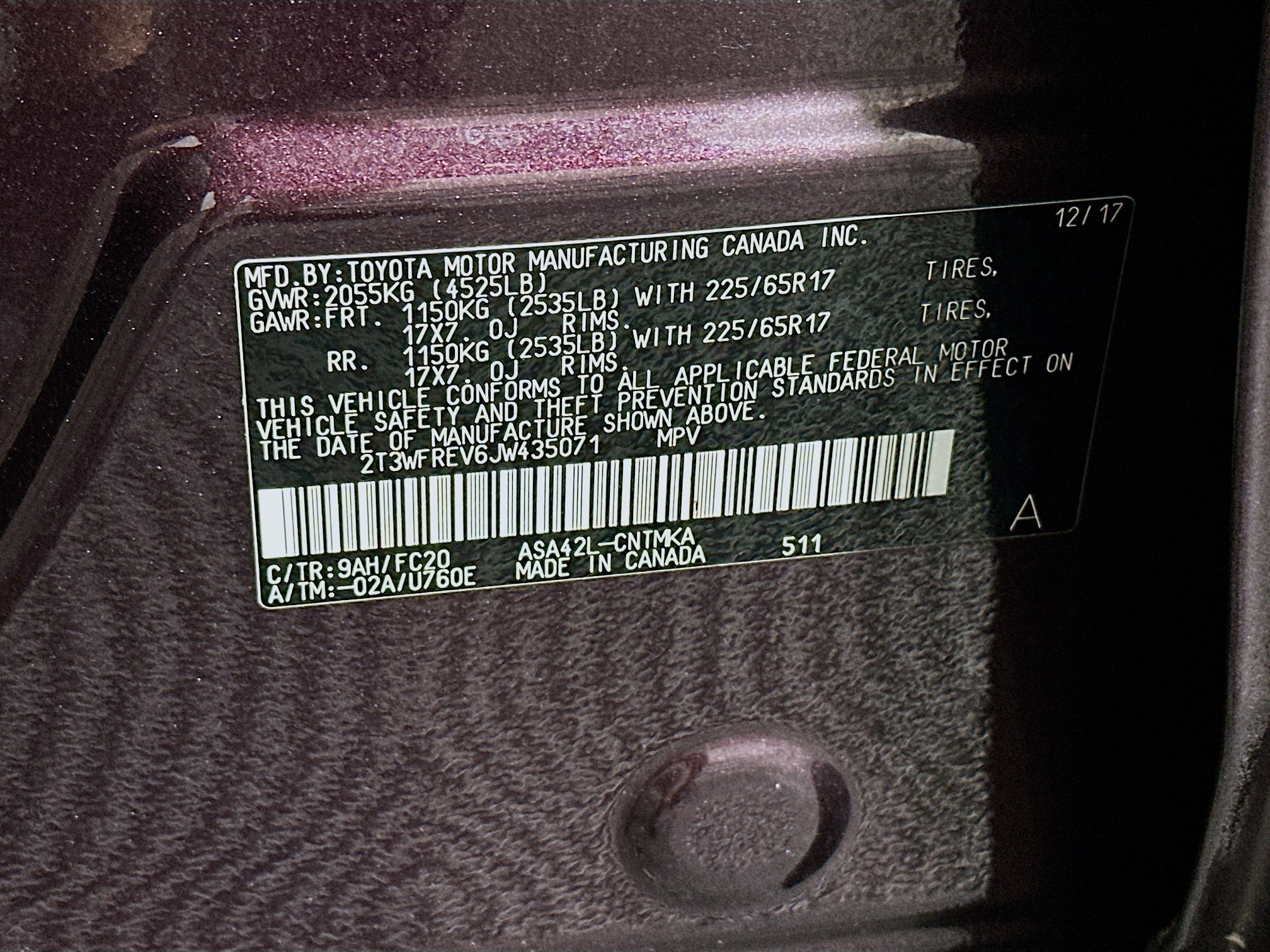 Used 2018 Toyota RAV4 XLE FWD image 12