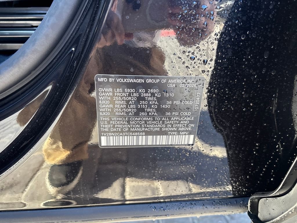 New 2026 Volkswagen Atlas SEL image 30