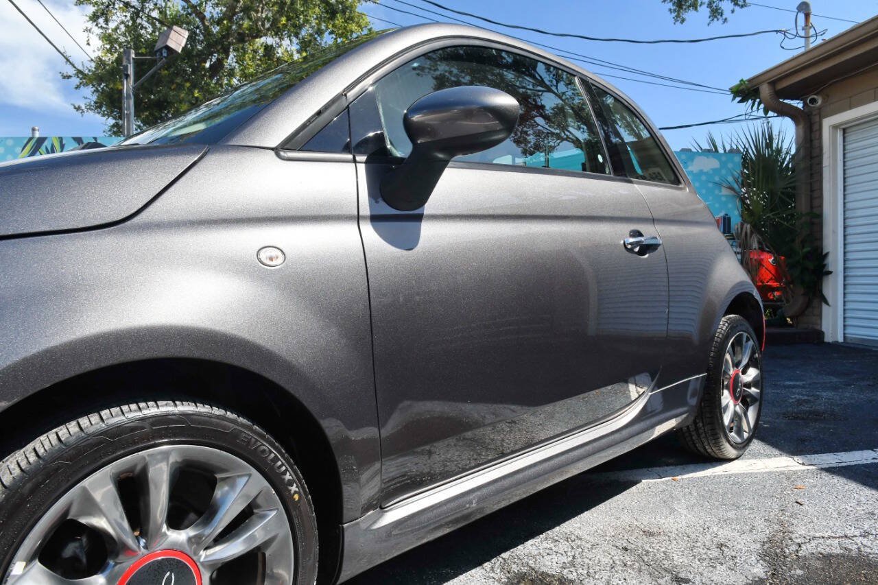 Used 2017 FIAT 500 Pop w/ Sport Appearance Package FWD image 8
