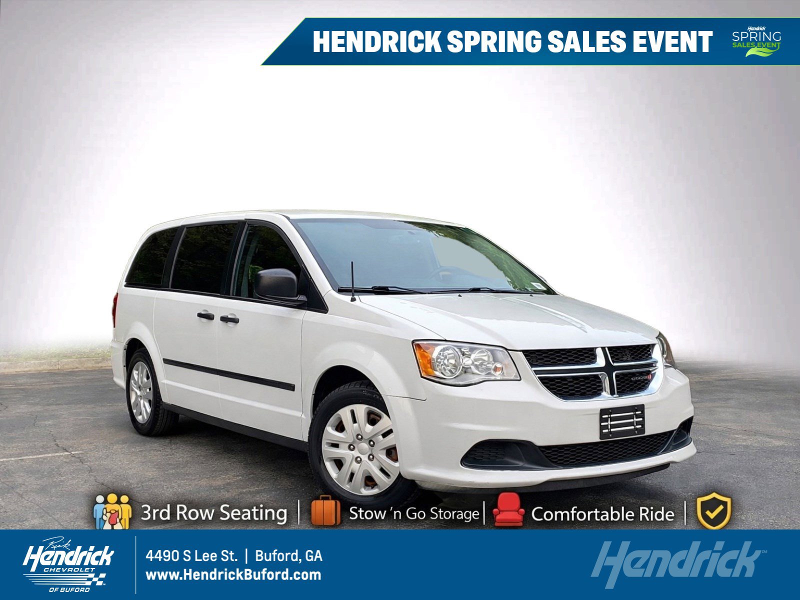 Used 2016 Dodge Grand Caravan American Value Package w/ UConnect Hands-Free Group image 1