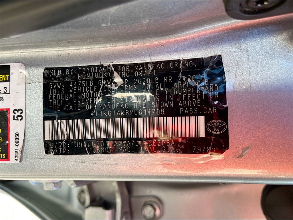 Used 2021 Toyota Camry XSE image 29