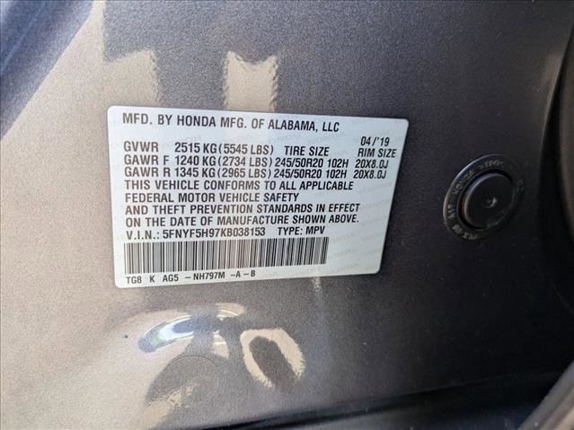 Used 2019 Honda Pilot Touring image 24