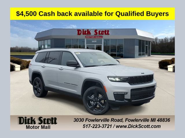 New 2025 Jeep Grand Cherokee L Limited w/ Black Appearance Package image 1