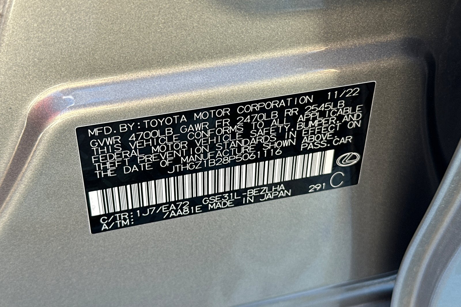 Used 2023 Lexus IS 350 F Sport RWD image 27