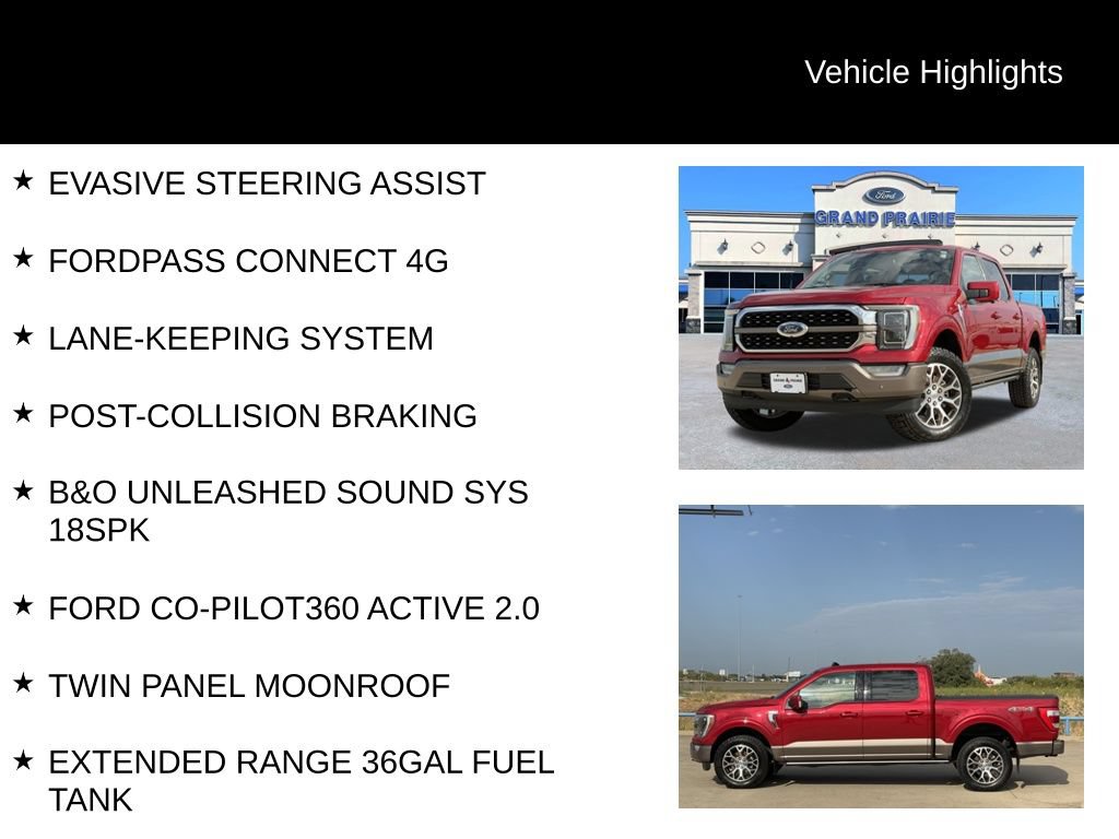 Used 2022 Ford F150 King Ranch w/ Equipment Group 601A High AWD/4WD image 5
