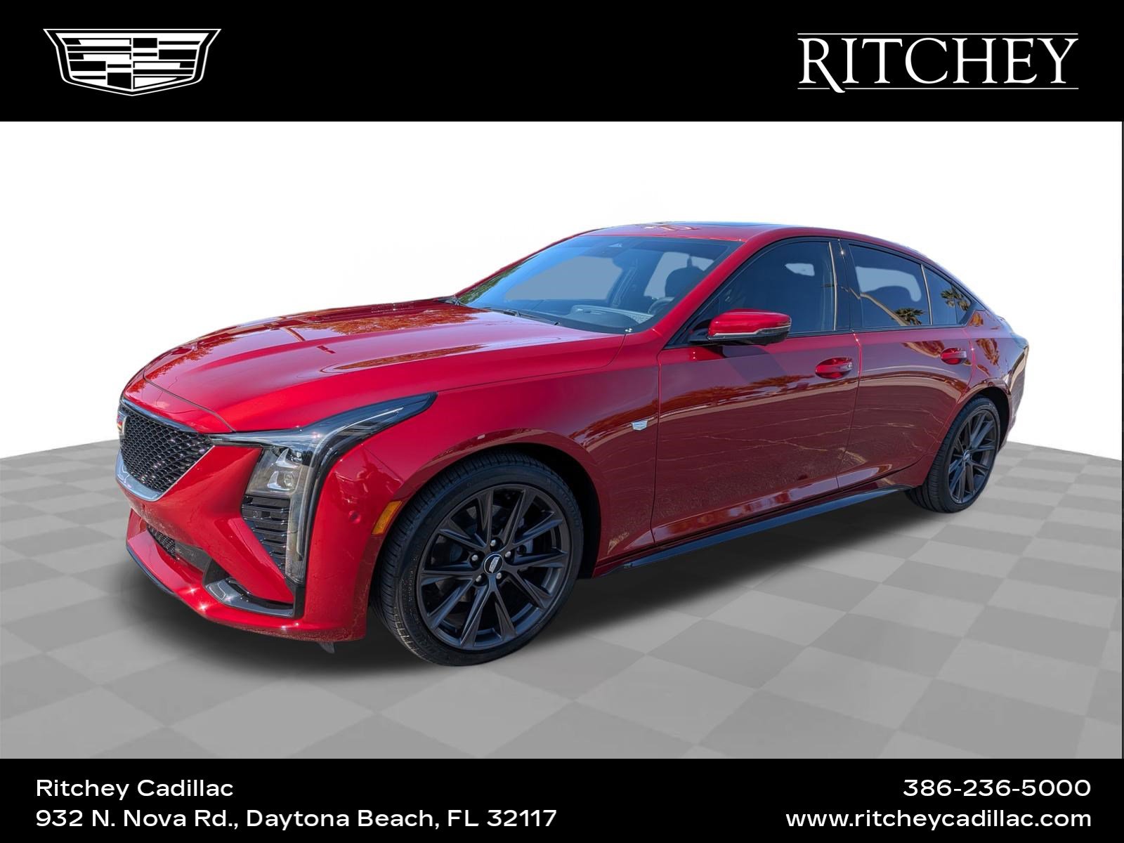 Certified 2025 Cadillac CT5 Sport RWD image 1