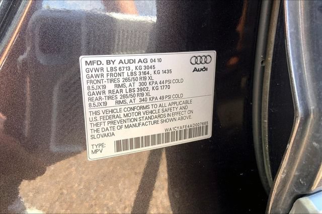 Used 2010 Audi Q7 3.6 Premium AWD/4WD image 34