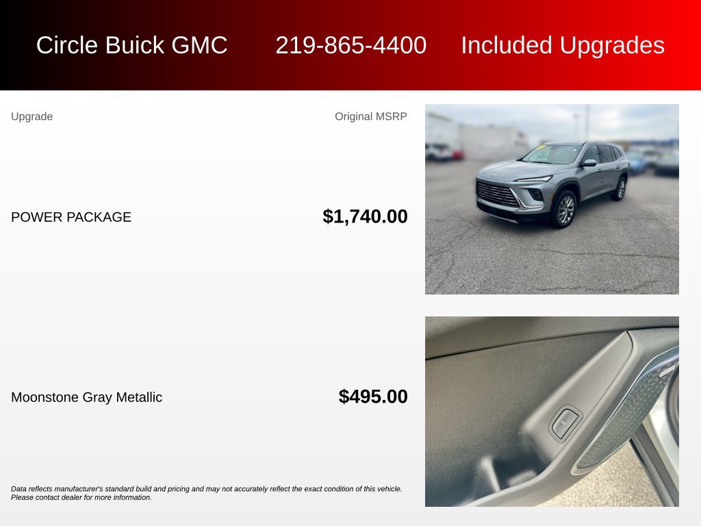 Used 2025 Buick Enclave Preferred w/ Power Package FWD image 3