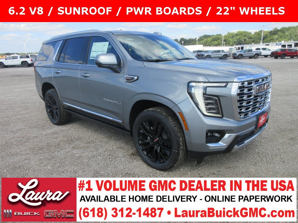 New 2026 GMC Yukon Denali w/ Sun & Power Step Package