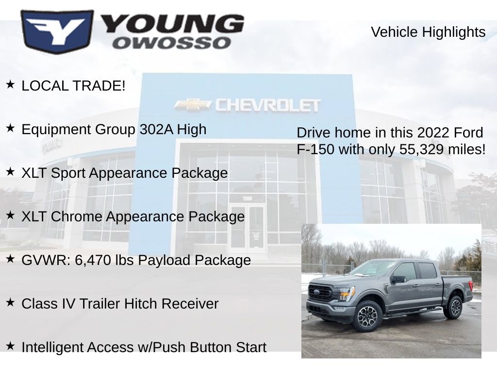 Used 2022 Ford F150 XLT w/ Equipment Group 302A High image 8