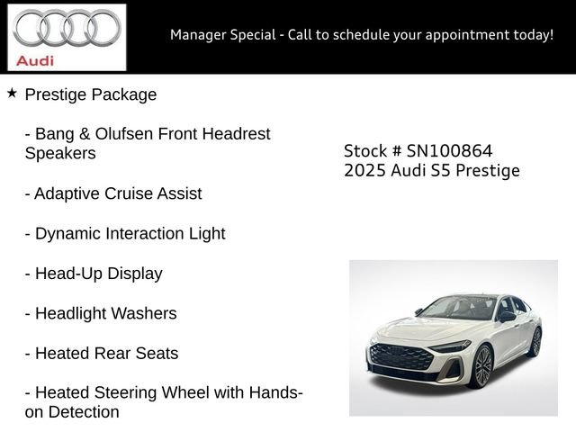 New 2025 Audi S5 Prestige AWD/4WD image 15