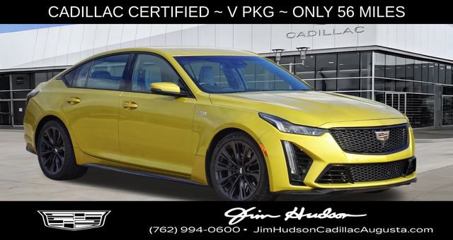 Certified 2024 Cadillac CT4 V w/ LPO, Blue Accent Package