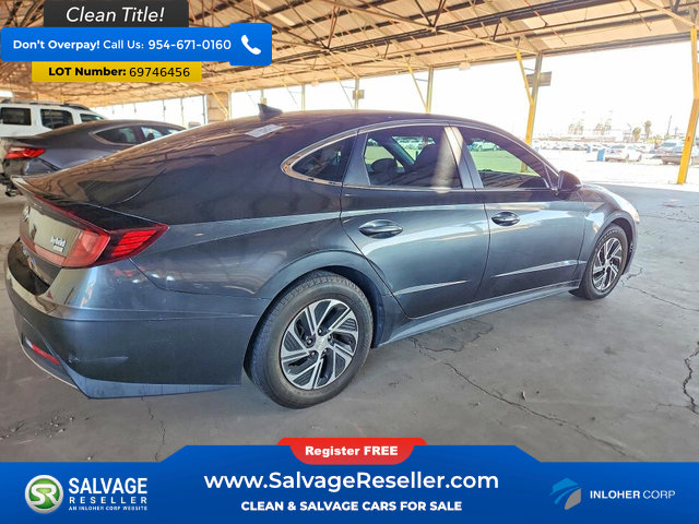 Used 2021 Hyundai Sonata Blue FWD image 4