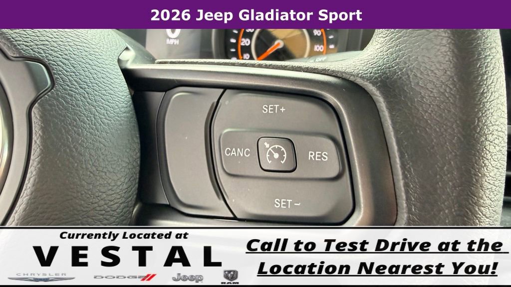 New 2026 Jeep Gladiator Sport AWD/4WD image 33
