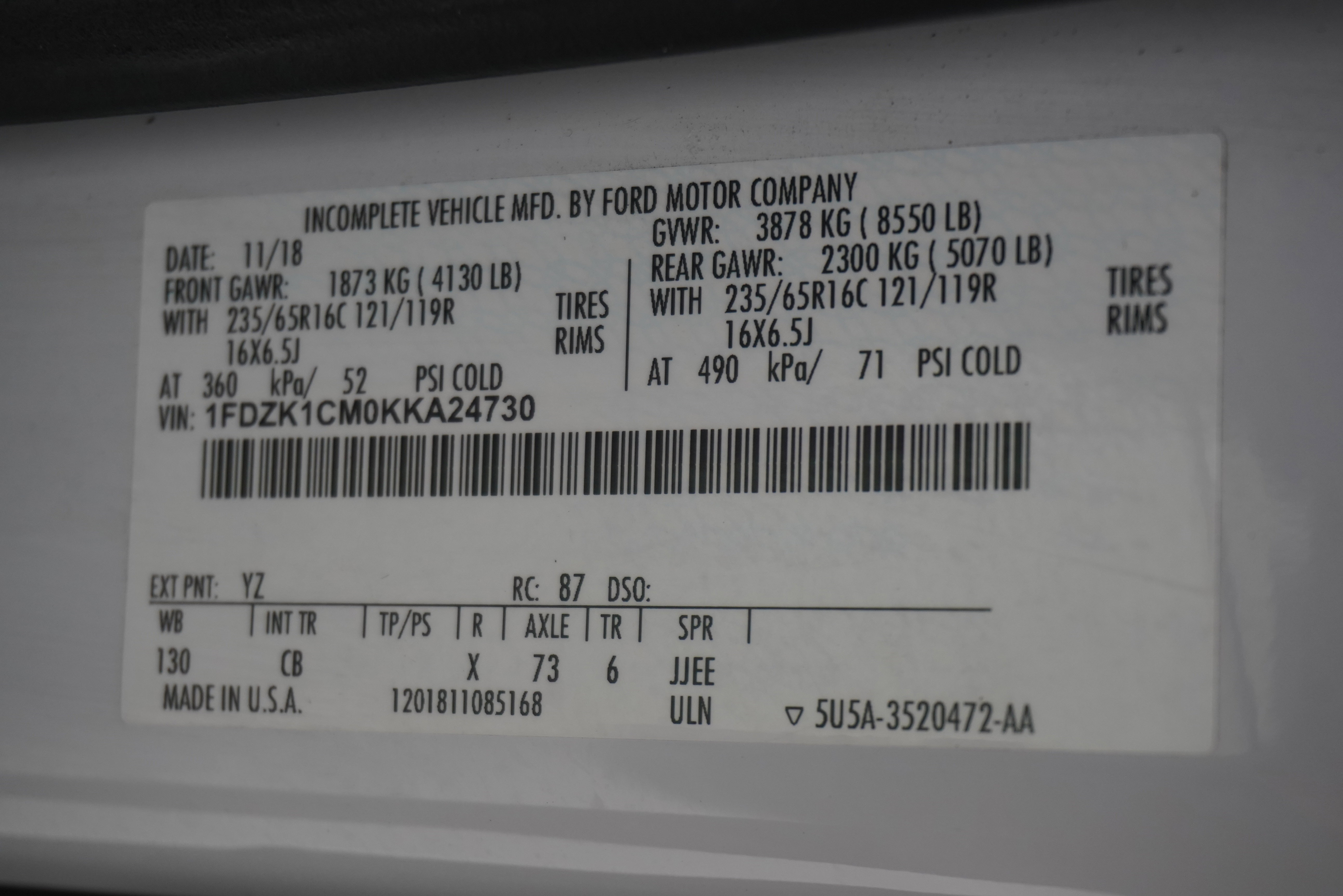 Used 2019 Ford Transit 150 XLT image 25