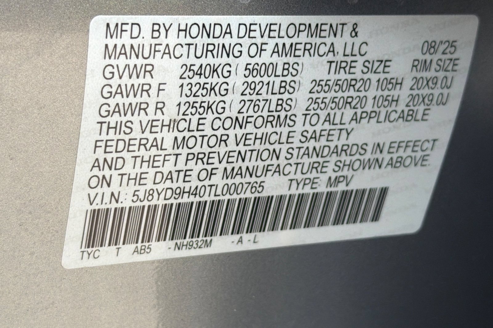 Used 2026 Acura MDX FWD w/ Technology Package image 35