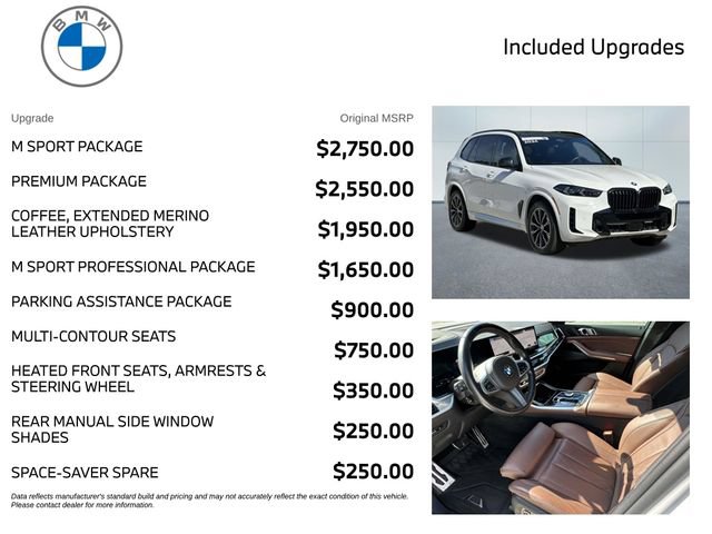 Certified 2024 BMW X5 xDrive40i w/ M Sport Package AWD/4WD image 3