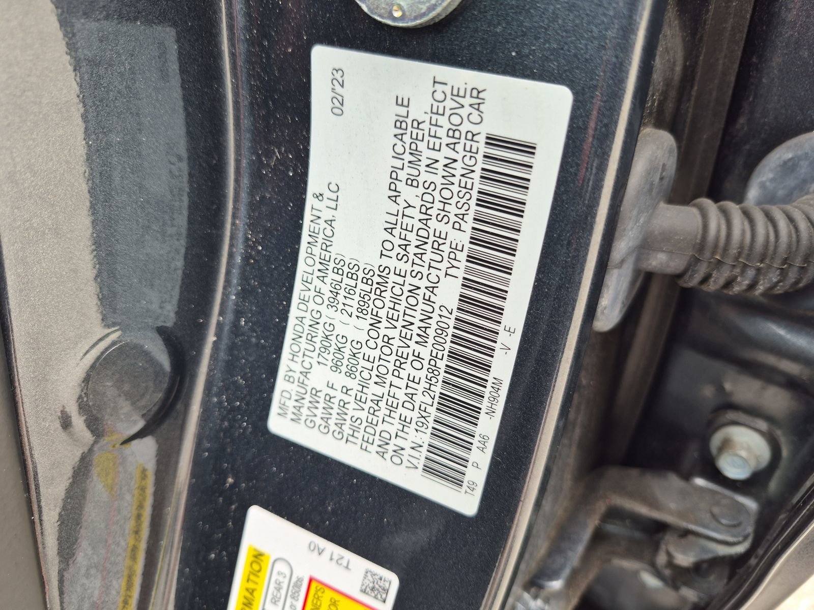 Certified 2023 Honda Civic LX image 22