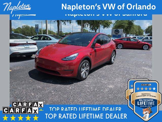 Used 2020 Tesla Model Y Long Range AWD/4WD image 1