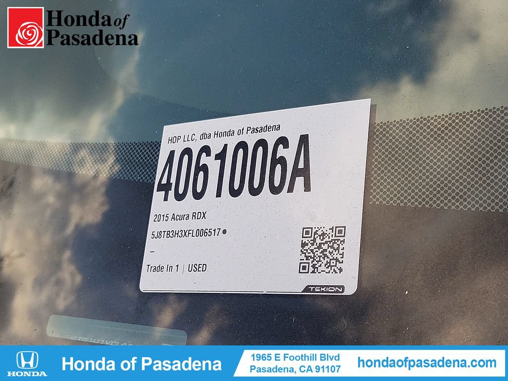 Used 2015 Acura RDX FWD image 32