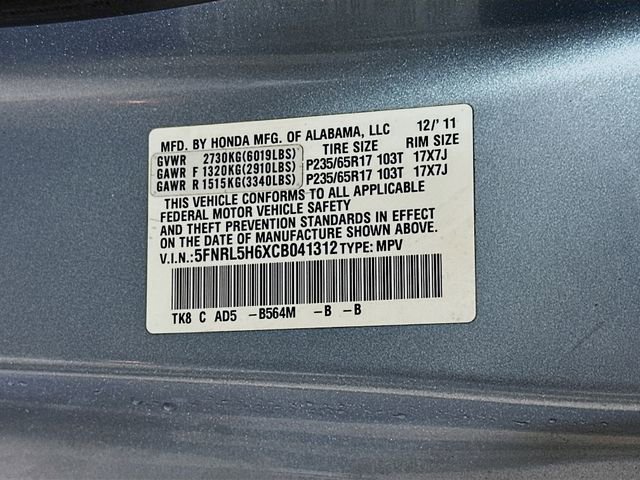 Used 2012 Honda Odyssey EX-L image 32