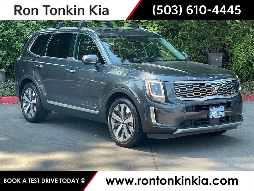 Used 2020 Kia Telluride S w/ S 8 Passenger Seating Package AWD/4WD image 1