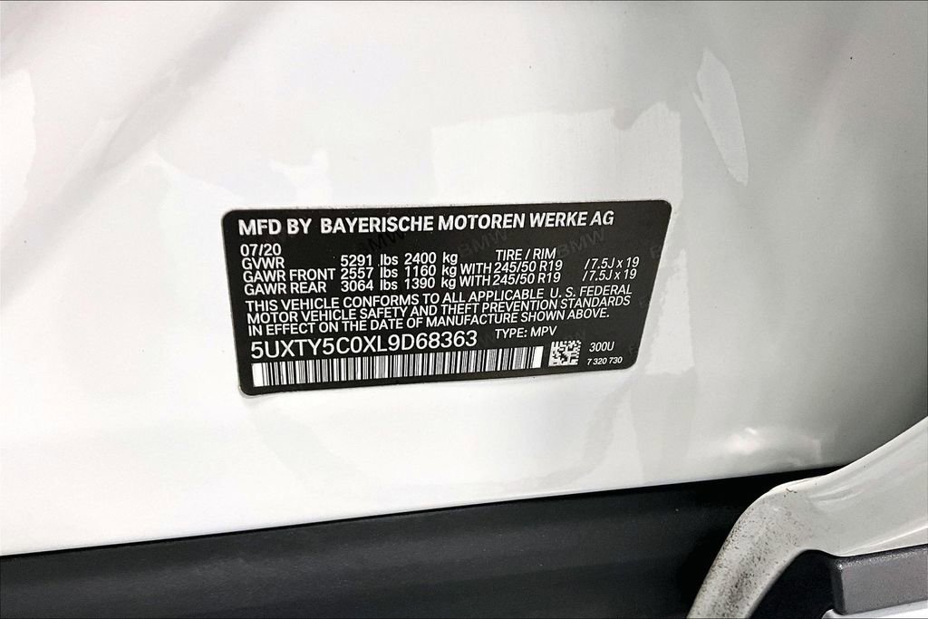 Used 2020 BMW X3 xDrive30i w/ Premium Package AWD/4WD image 34