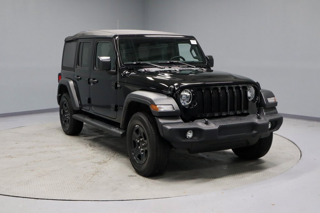 Used 2023 Jeep Wrangler Sport image 1