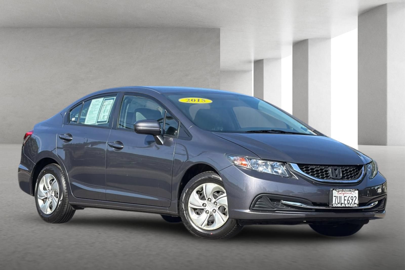 Used 2015 Honda Civic LX image 2