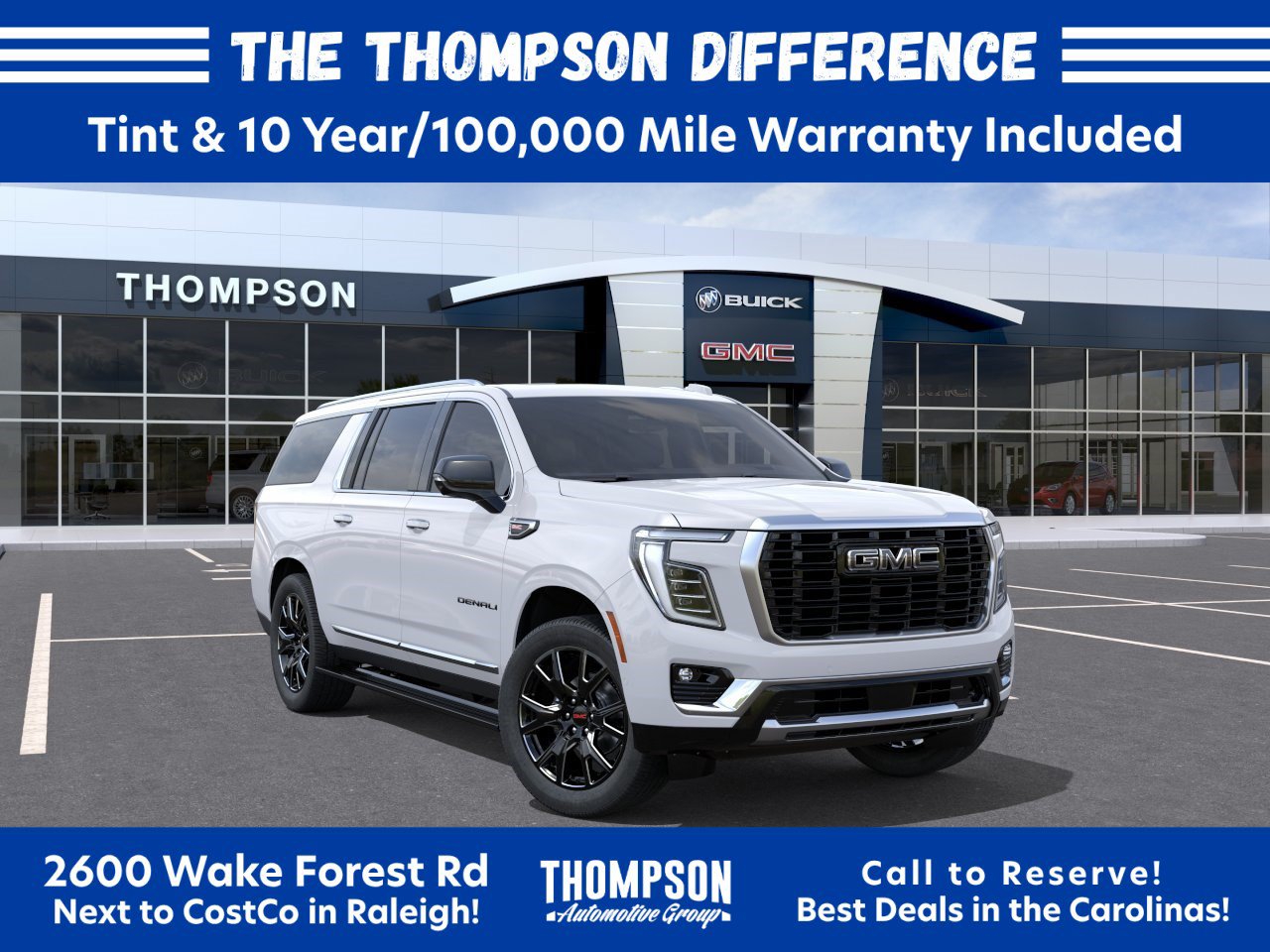 New 2026 GMC Yukon XL Denali w/ Denali Reserve Package AWD/4WD image 1