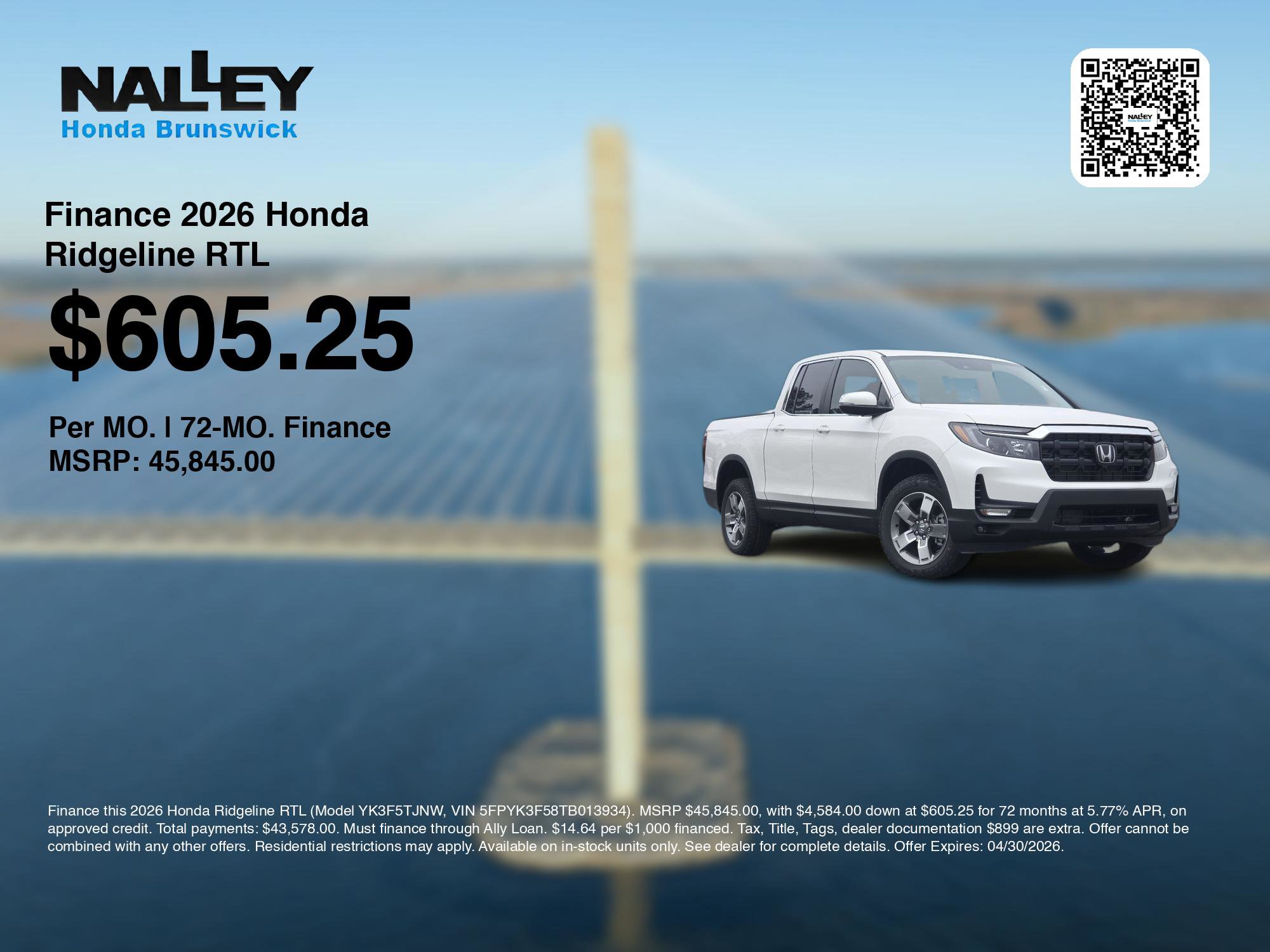 New 2026 Honda Ridgeline RTL image 7