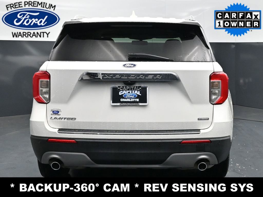 Used 2021 Ford Explorer Limited w/ Hybrid Equipment Group 310A RWD image 8